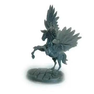 3d resin printed pegasus miniature