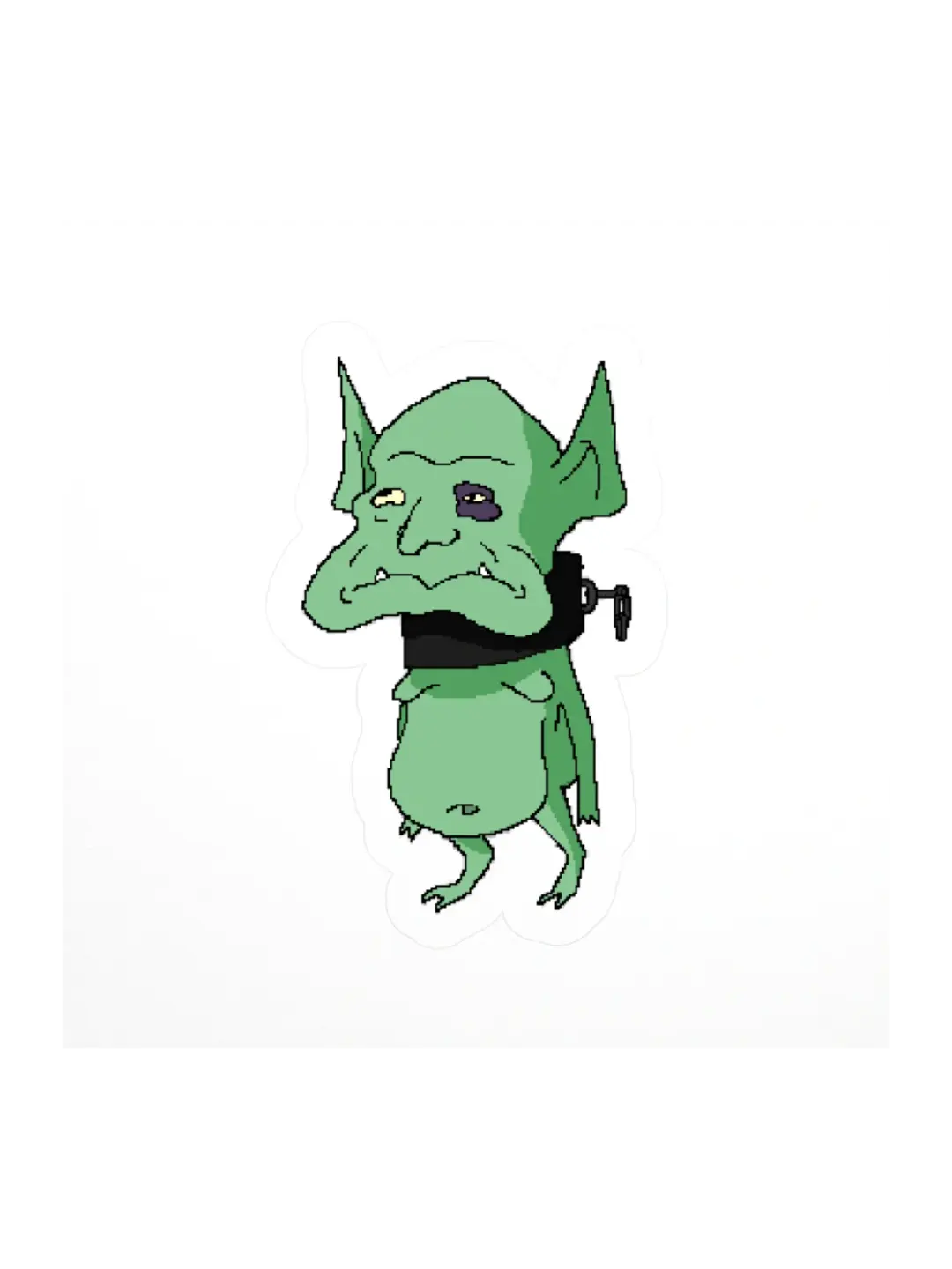Abuse Goblin Sticker
