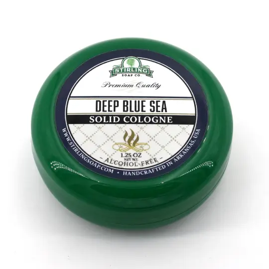 Deep Blue Sea - Solid Cologne Jar