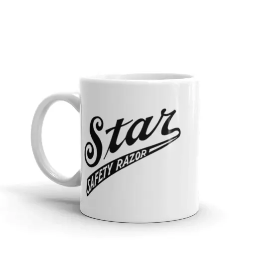 Vintage Star Safety Razor Coffee Mug | Available in 2 Sizes!