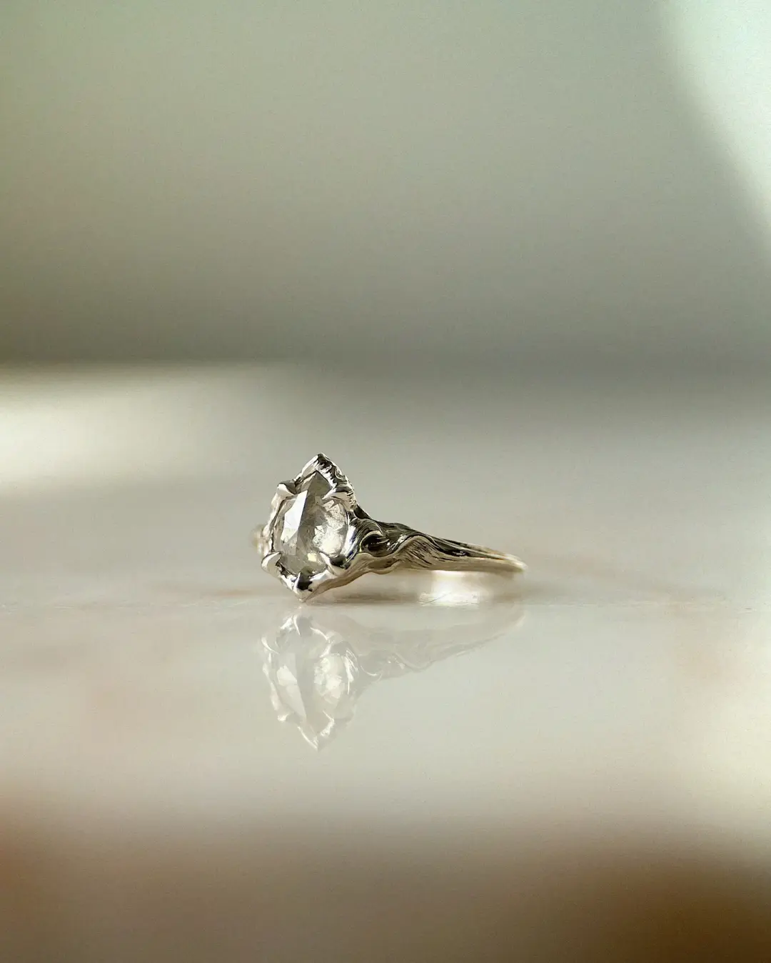 Eternal Flame // 14kw + 1ct Diamond
