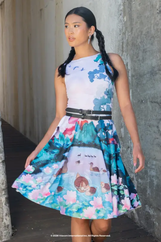 Turtle Ducks Princess Longline Dress