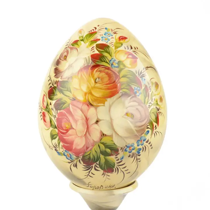 Decorative Floral Egg