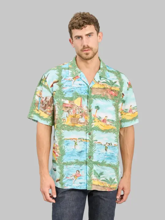 The Flat Head Hawaiian Shirt Picture
