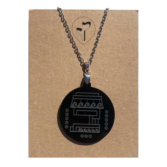 calli / necklace / black