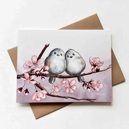 Love Birds Card, Wholesale 6 Pack
