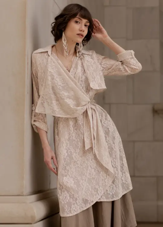 Ari Duster in Cream
