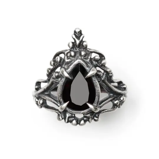 Petite Lethe Ring II. Onyx. *Limited*