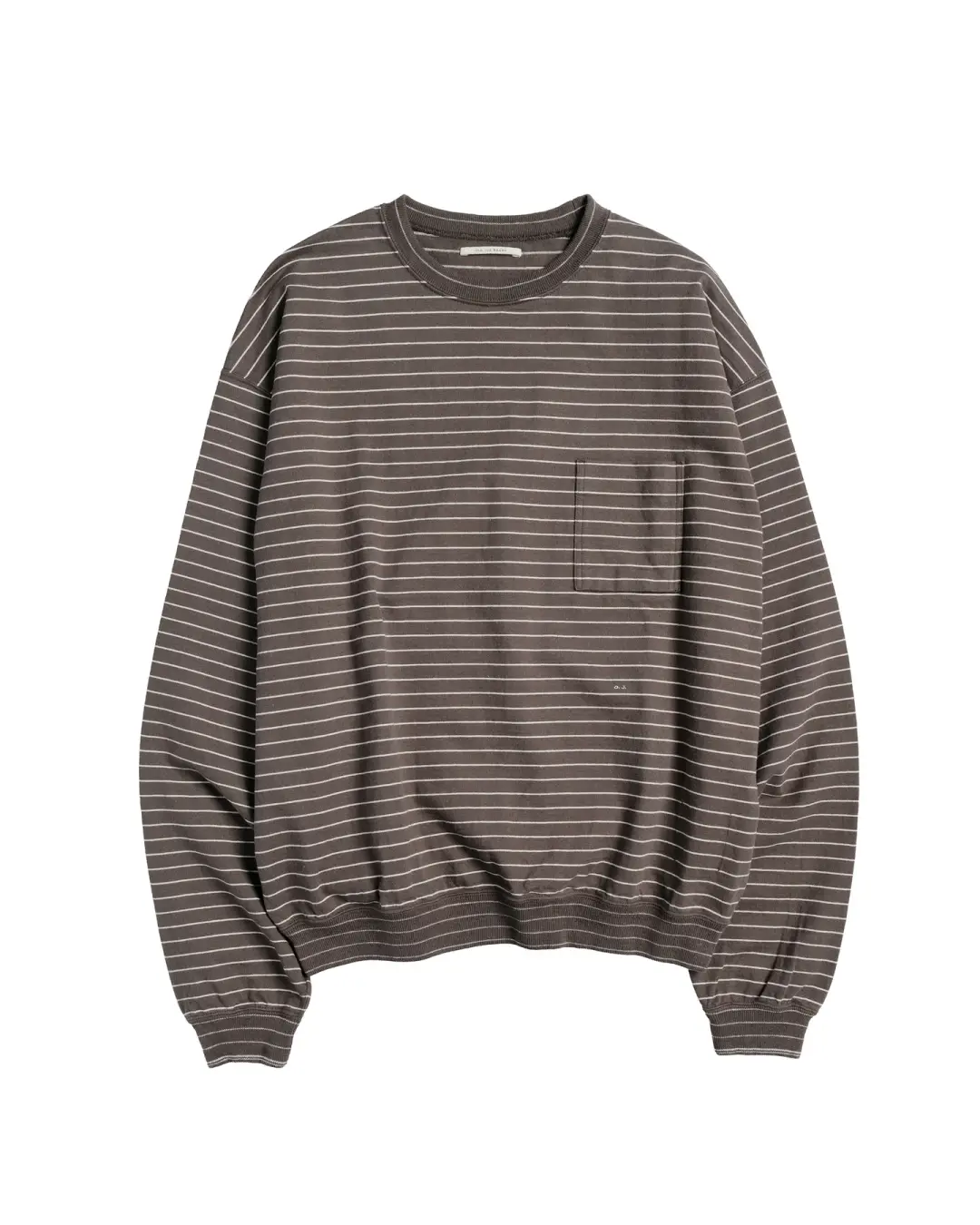 Old Joe Stripe Sports Tops (Long-Sleeve) Nutmeg