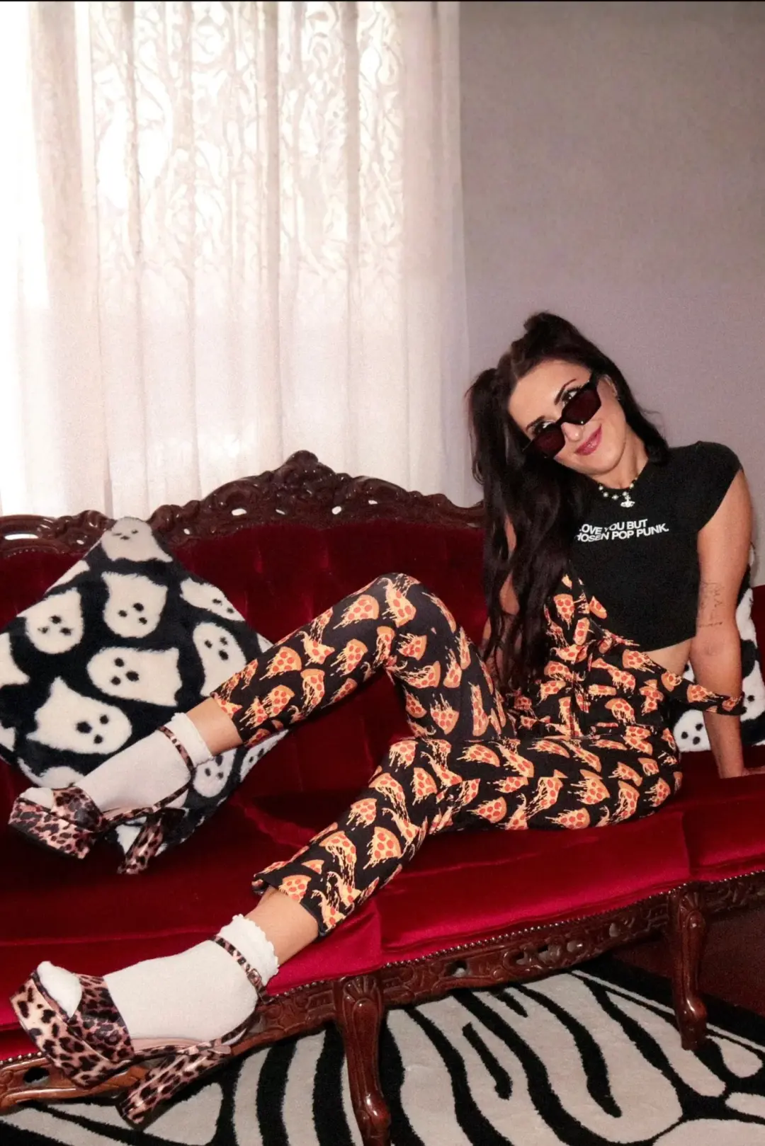 Take a Pizza My Heart Overalls