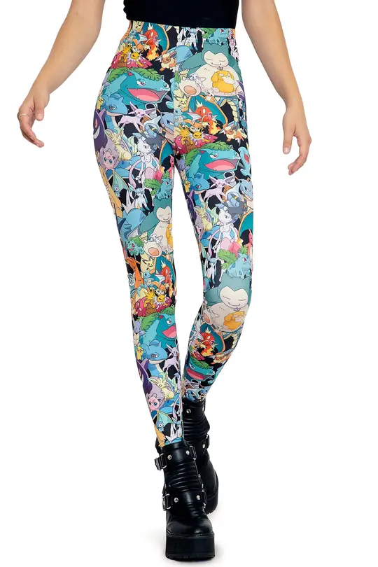 Pokémon All-Stars High Waisted Matte Finish Leggings