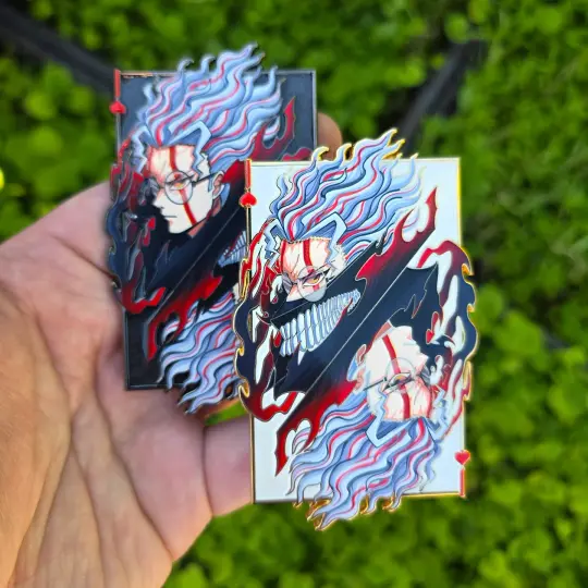 Jack of Spades Pin (Pearl Variant)