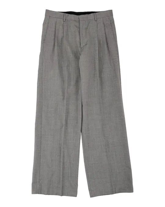 Sunflower Wide Pleated Trouser 820 Grey Melange