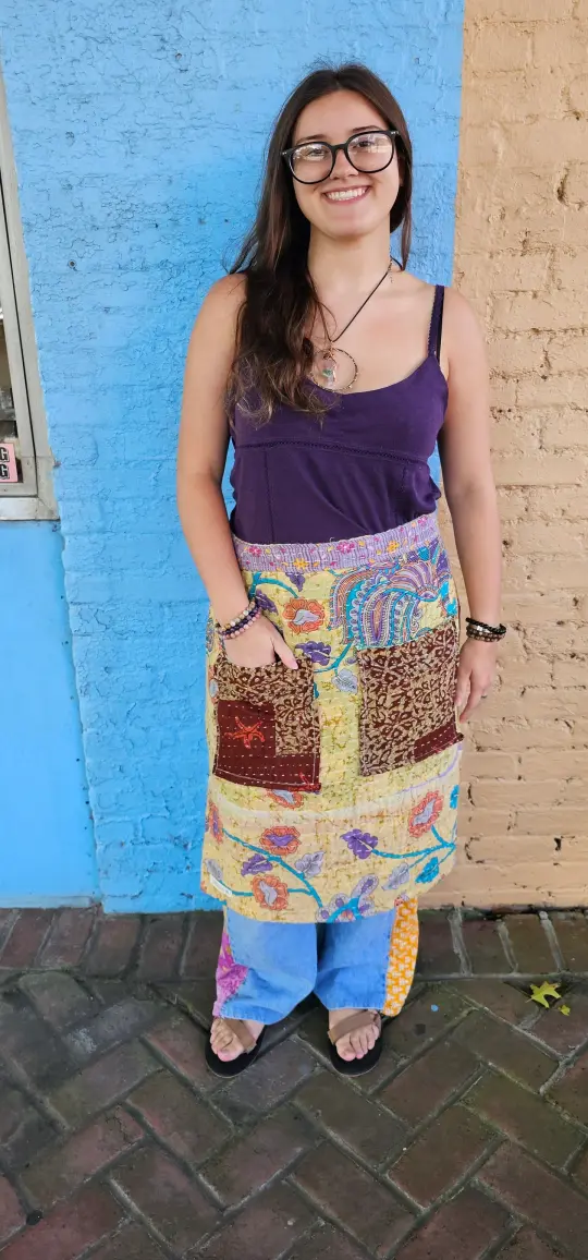 Kantha Waist Apron-1251