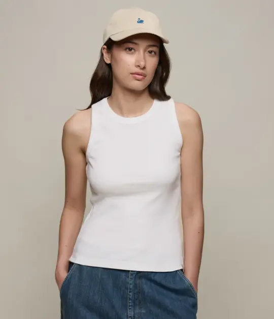Iconic Ribbed Cotton Women's Tank Top