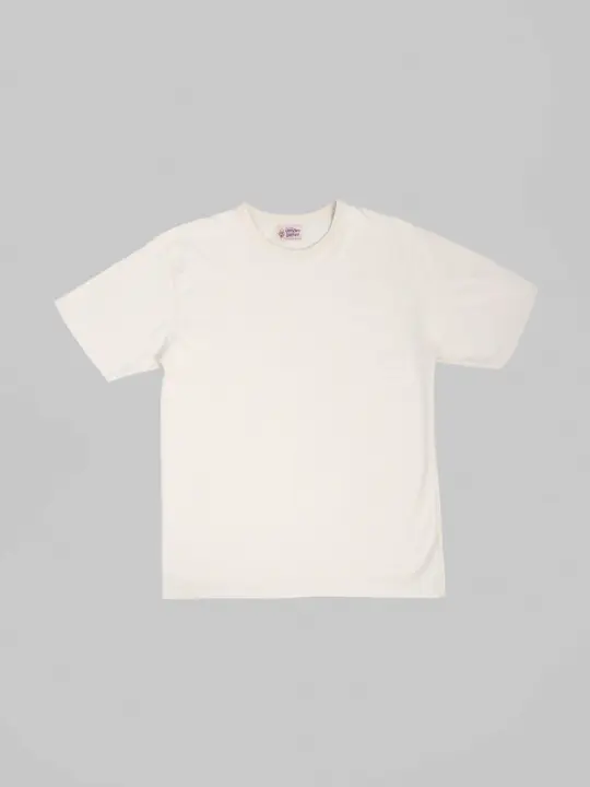 Wonder Looper Suvin Gold Tsuriami T-Shirt Ecru