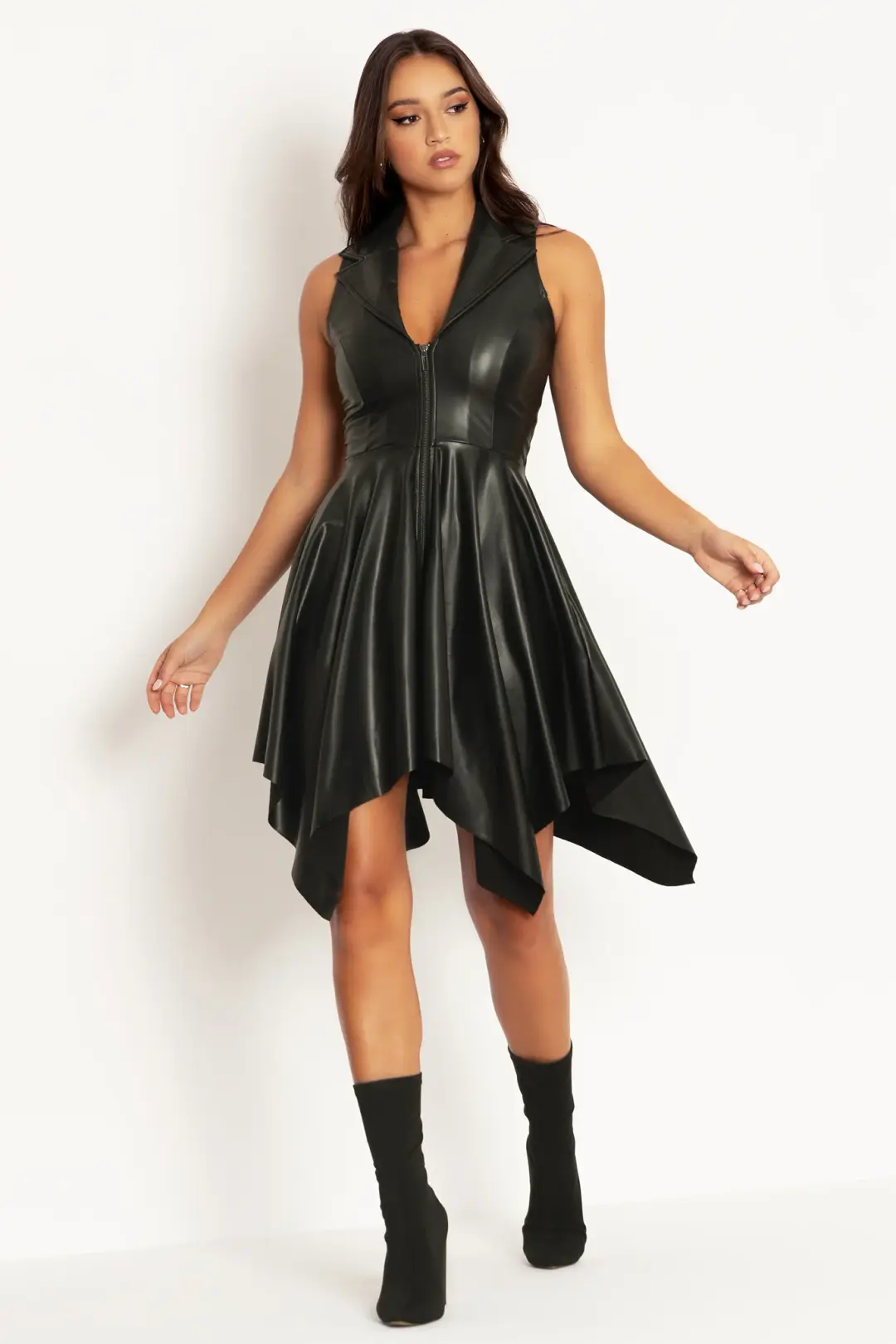 Roamer Warm Zip Handkerchief Dress