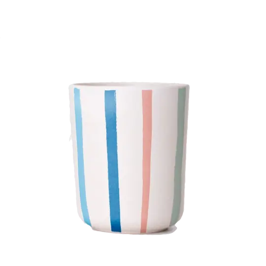 Bamboo Bright Stripe Cup