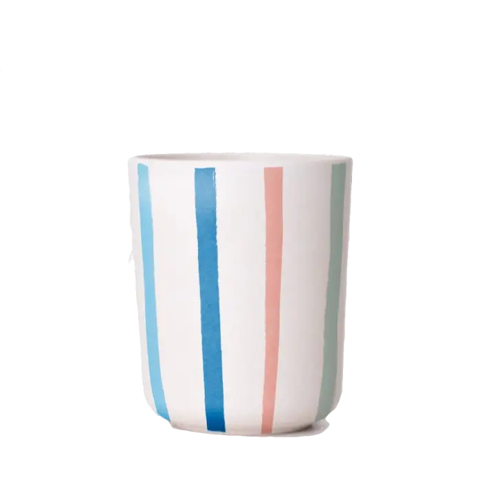 Bamboo Bright Stripe Cup