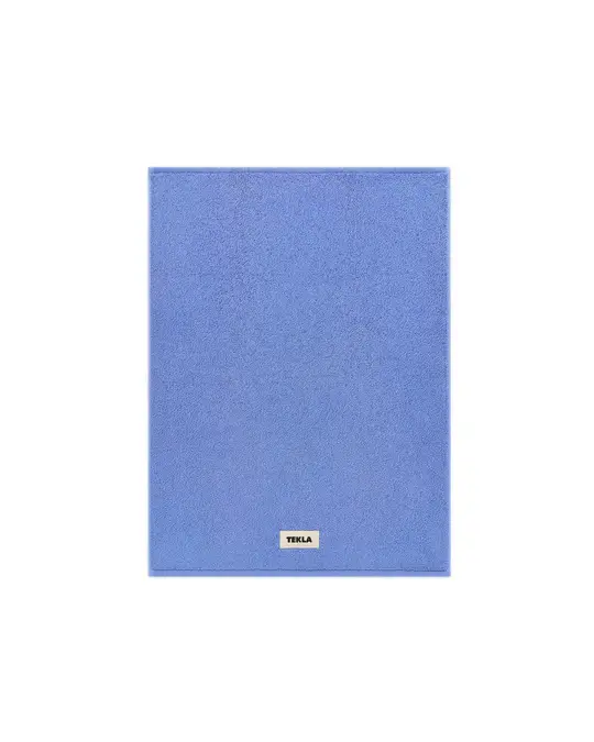 Tekla Terry Bath Mat Clear Blue