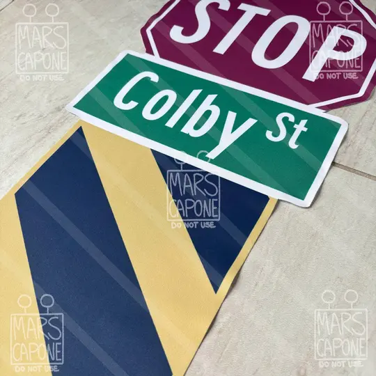 Road Signs Pin Banner