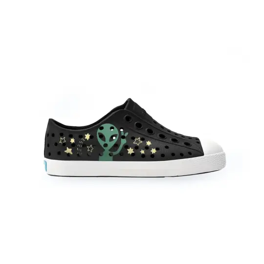 Jefferson Print Child Jiffy Black / Shell White / Peace Alien Block