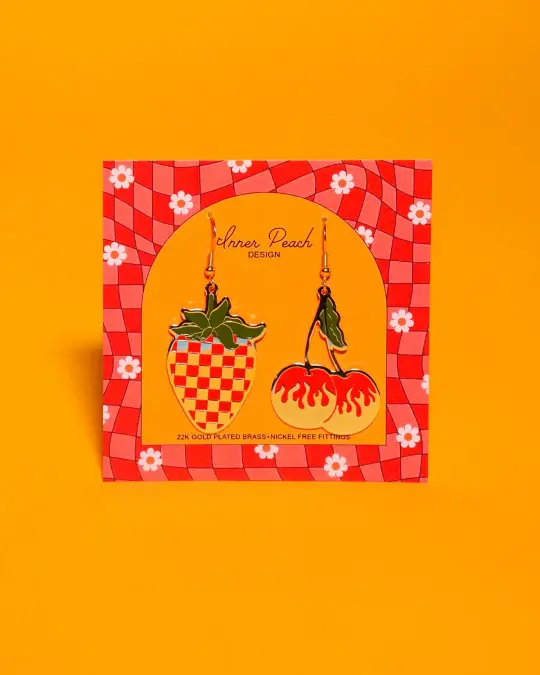 Red Hot Earrings