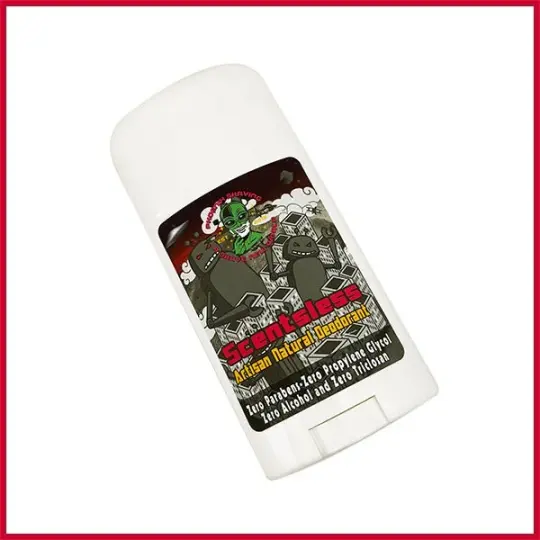 Scentsless Natural Deodorant | Scent Free & Sport Strength