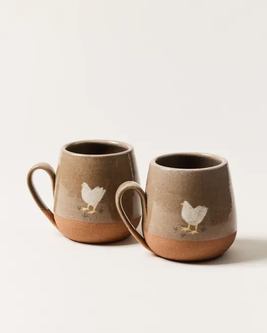 Handmade Hen Mug