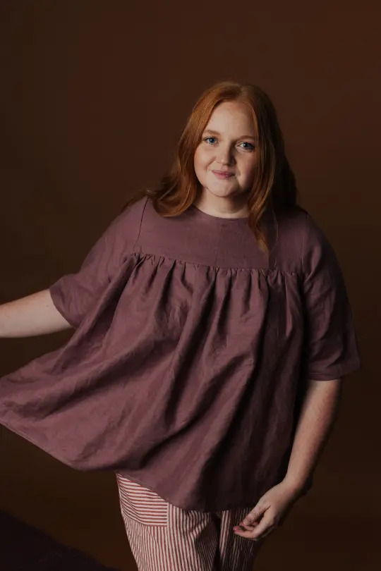 Claire Blouse - Linen