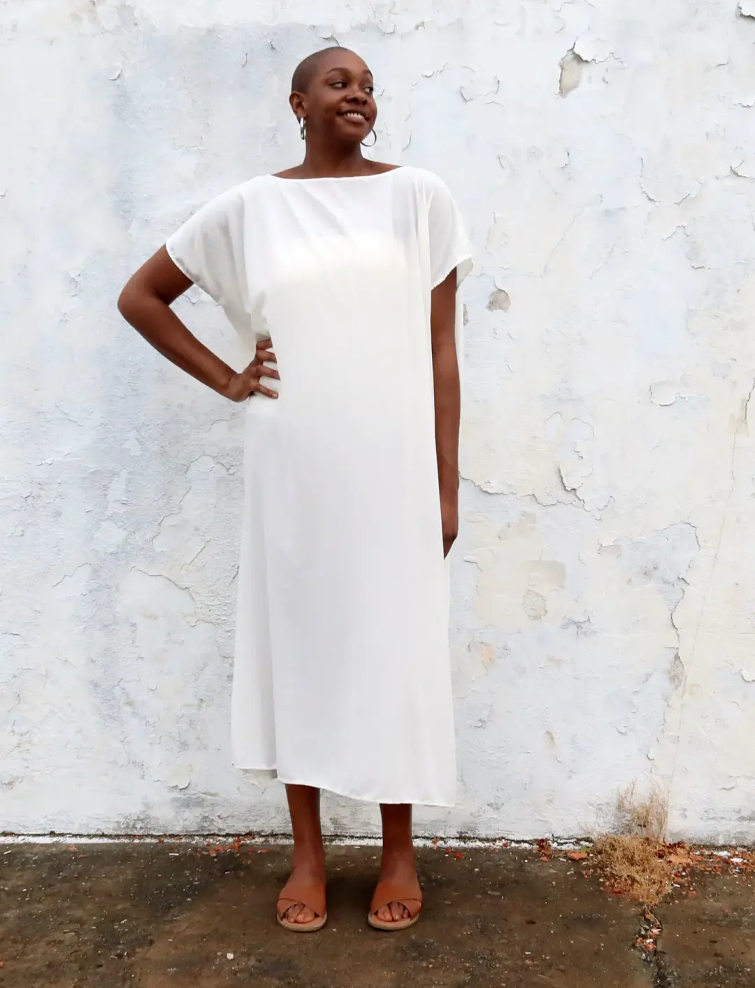 Silk Boat Long Kaftan