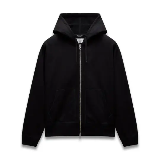 Midweight Terry Relaxed Zip Hoodie