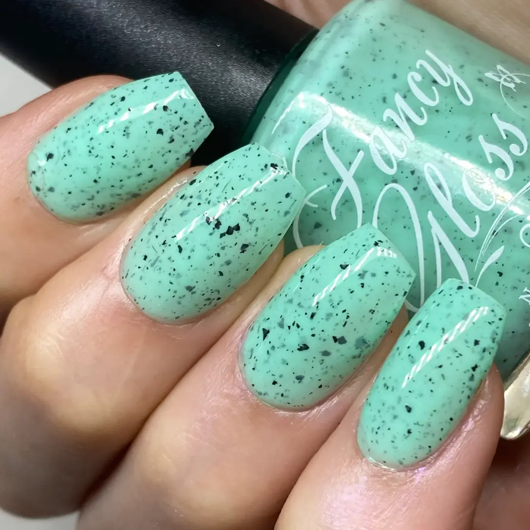 Teal Speckled Egg