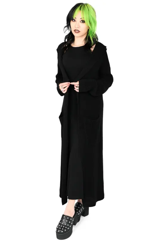 Micah Hooded Duster Sweater