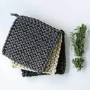 Cotton Crocheted Pot Holder