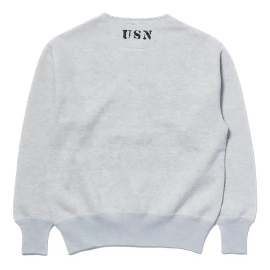U.S.N. COTTON CARDIGAN / STENCIL