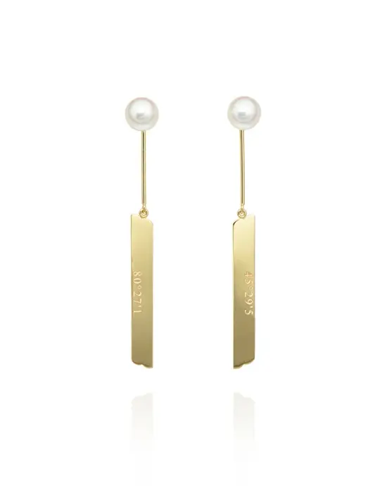 PEARL COORDINATE EARRINGS