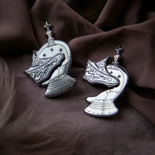 Mystic Helm Pin