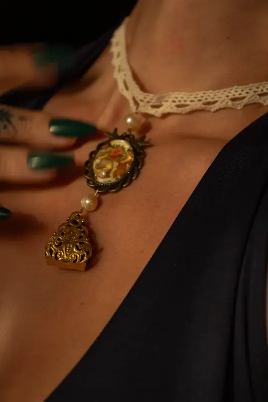 The Lovers’ Conspiracy | Vintage Tattoo Perfume Reliquary
