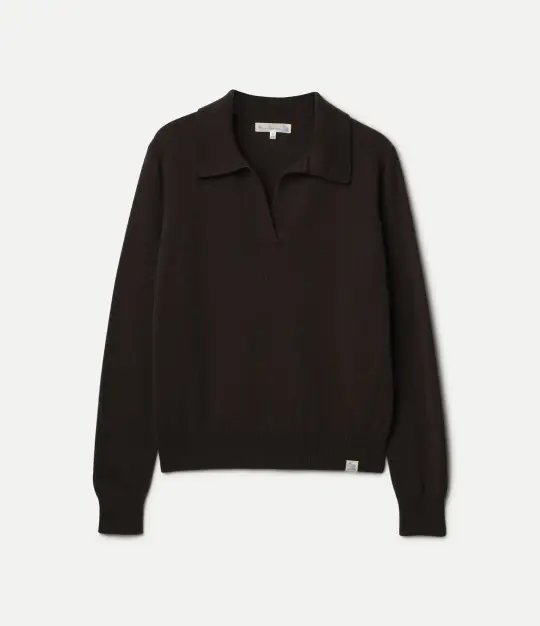 Merino Wool-Cashmere-Silk V-Neck Sweater