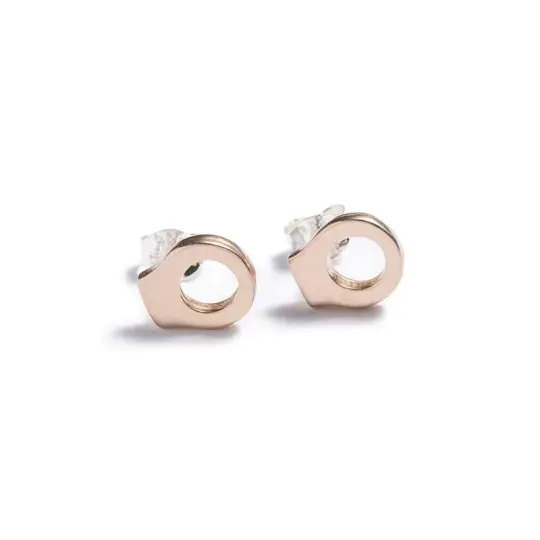 Mini Circle stud earrings