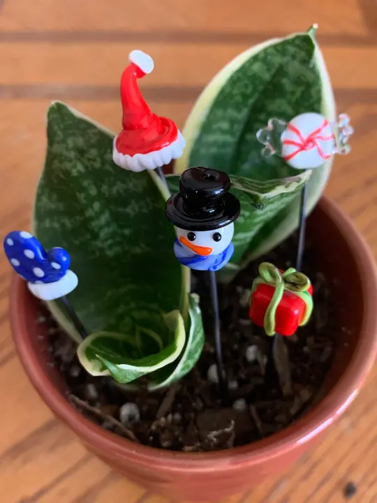 Christmas Plant Stick Set