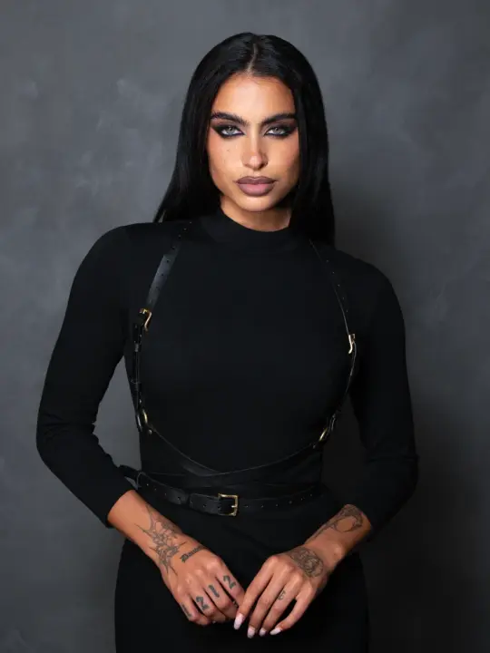 PRE-ORDER - Diana Wrap Harness in Brass