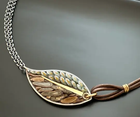 Woodland Leaf Necklace
