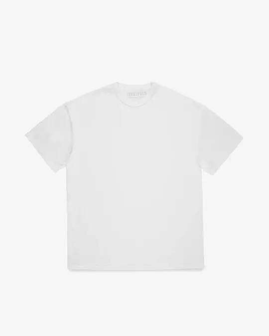 UTILITEES - 10oz Heavyweight Crew Neck T-Shirt - White