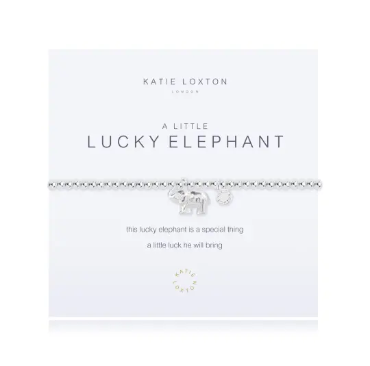 A LITTLE LUCKY ELEPHANT BRACELET