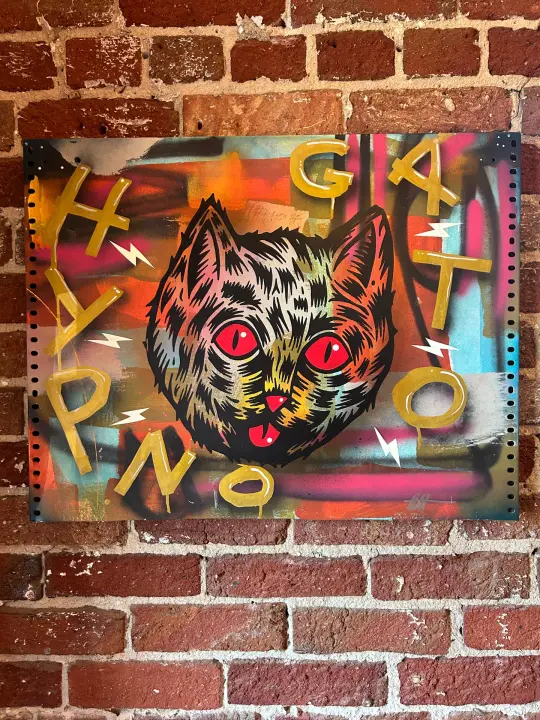 Hypno ⚡️ Gato on Salvaged Metal