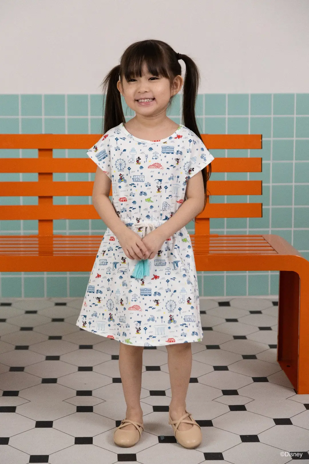 Hayley Dress - Rainbow Road Trip Mickey