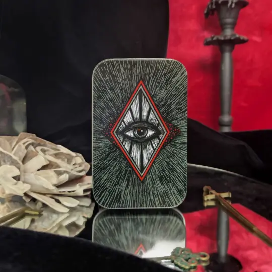 Little Night Visions Tarot Deck - Mini Tarot Cards - Pocket Tarot Deck