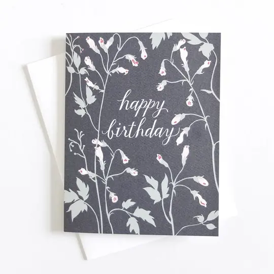 Vining Happy Birthday Card